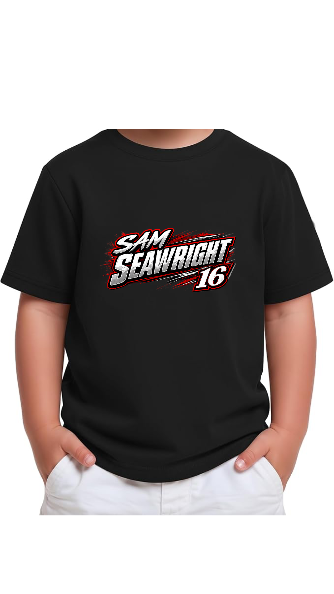 Toddler Black Tee
