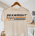 Women's Cream Cropped Tee