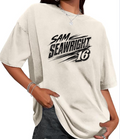 Women's Oversized Acid Wash Tee