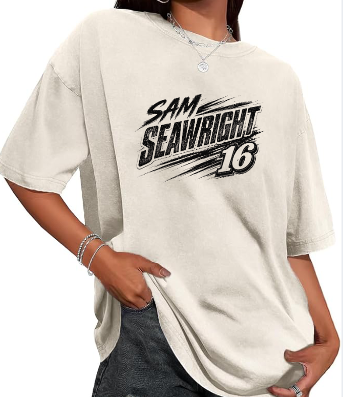 Women's Oversized Acid Wash Tee